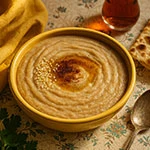 یک کاسه حلیم داغ