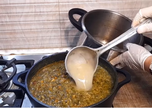 طرز تهیه آش شله قلمکار اصل تهرانی + راز کشدار شدن